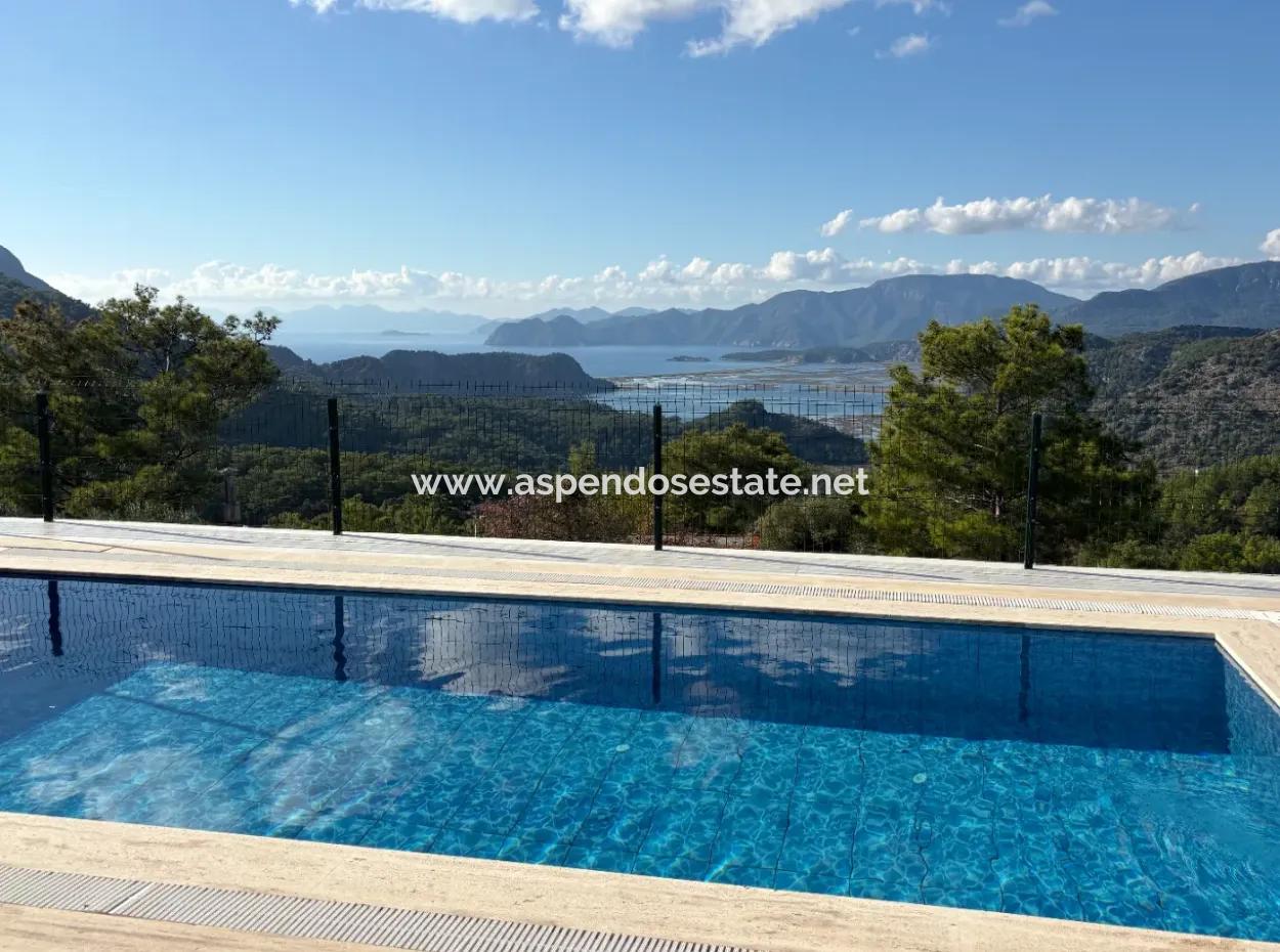 Gökbelde Full Deniz Manzaralı 2+1 Kiralık Villa