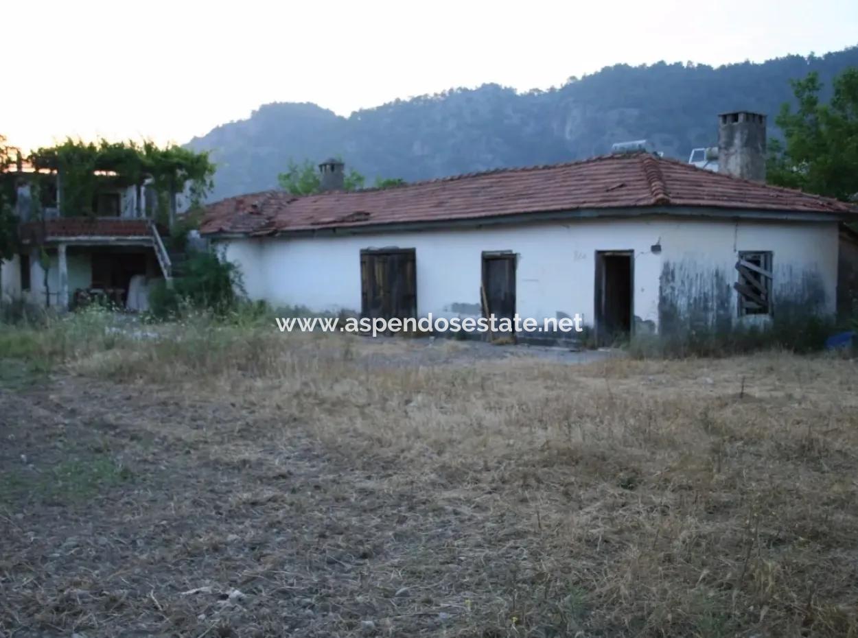 Gökbelde Satılık Arsa Dalyan İztuzu Yoluna Sıfır 7484M2 Göle Sıfır Satılık Arsa