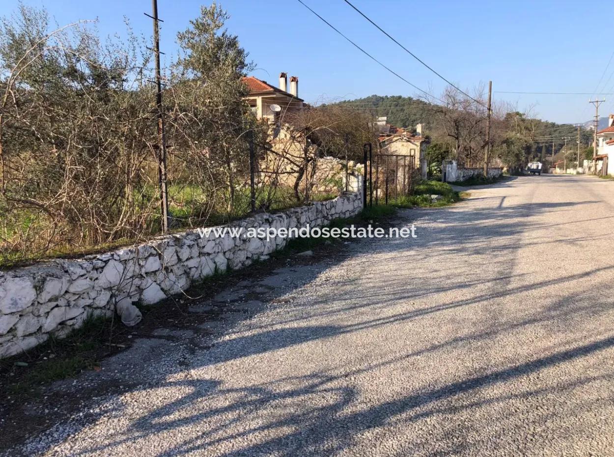 Ula Sarayyanı'nda 777M2 Satılık Arsa