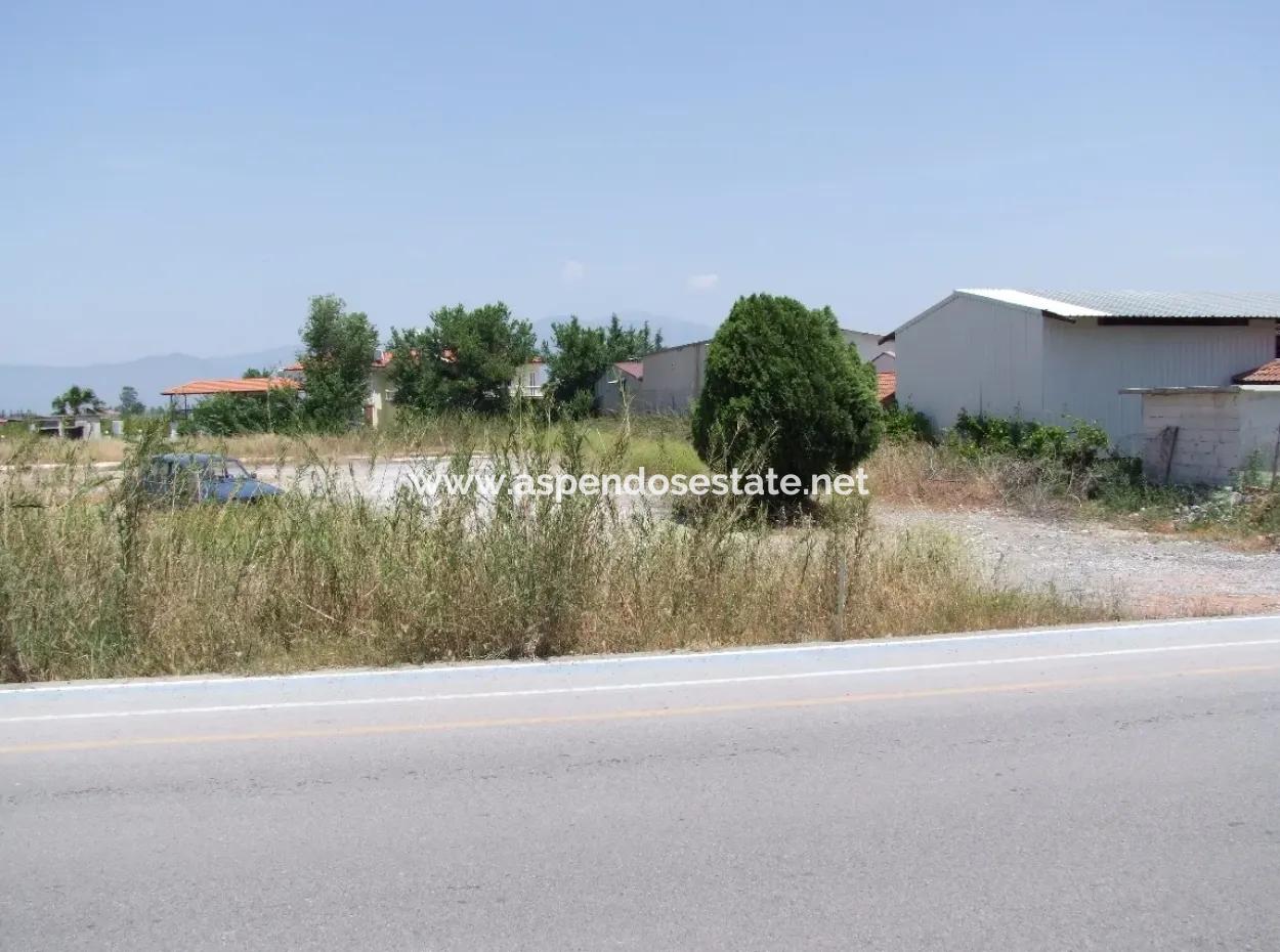 Dalyan Satılık Arsa Dalyan Anayolda Konut Ticari 5,111M2 Satılık