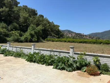 Dalyan Karadağ Mevkiinde 2500M2 Tarla İçerisinde 120M2 Müstakil Ahşap Ev